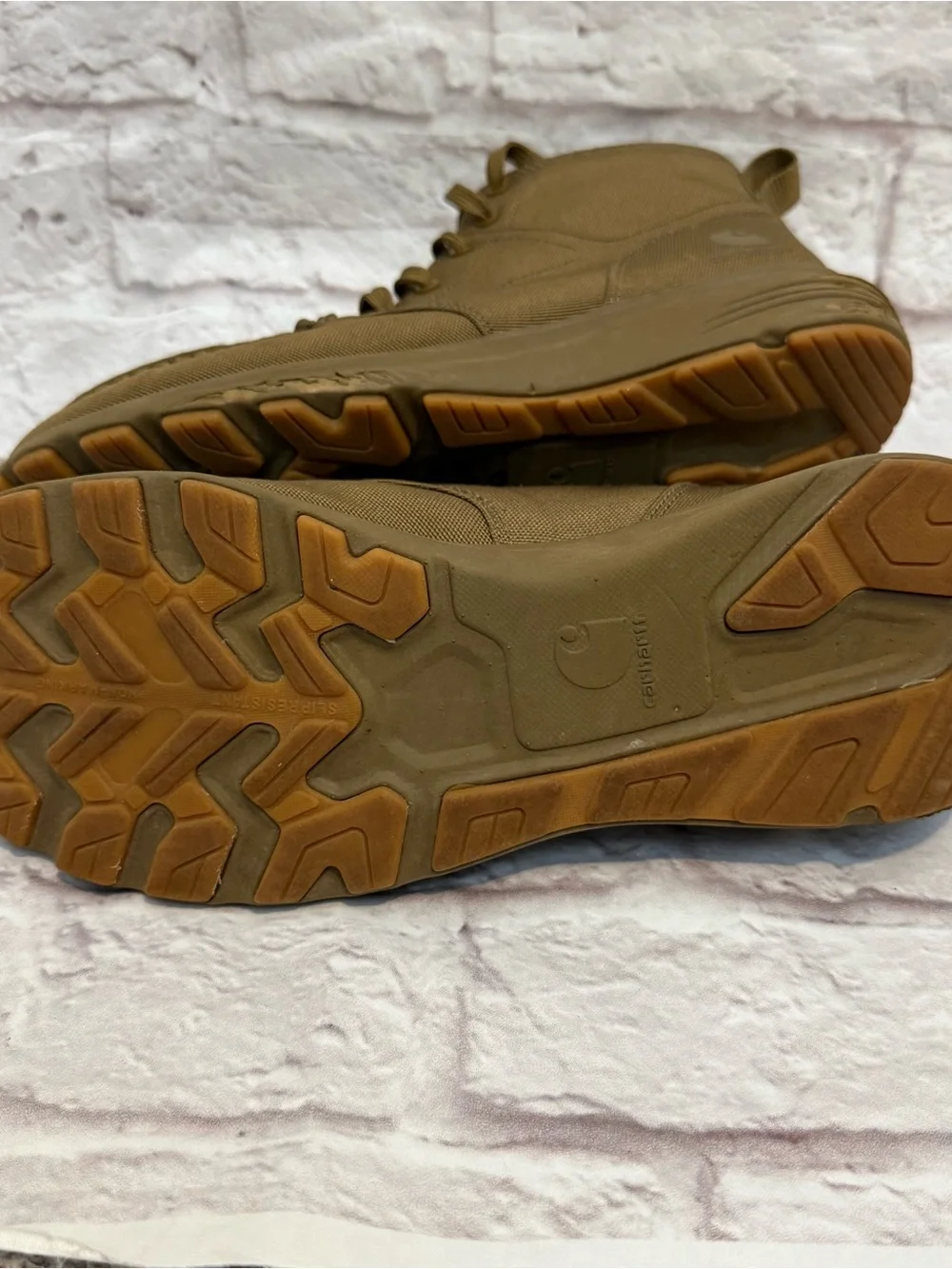Carhartt Men's Haslett Moc Toe Canvas Chukka Shoes size 9